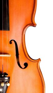 Violin - Symbol for Beethoven's hearing loss