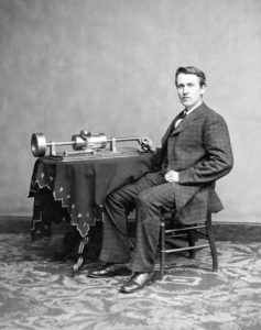 Thomas Alva Edison - celebrities with deafness